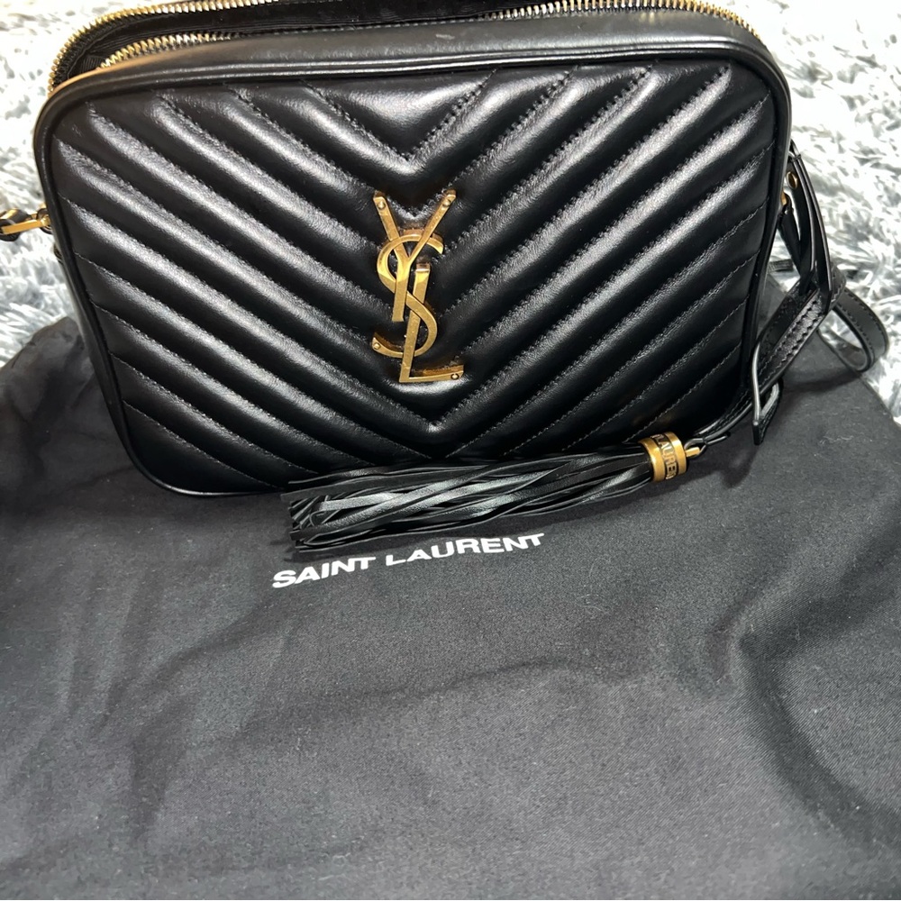 YSL leather bag